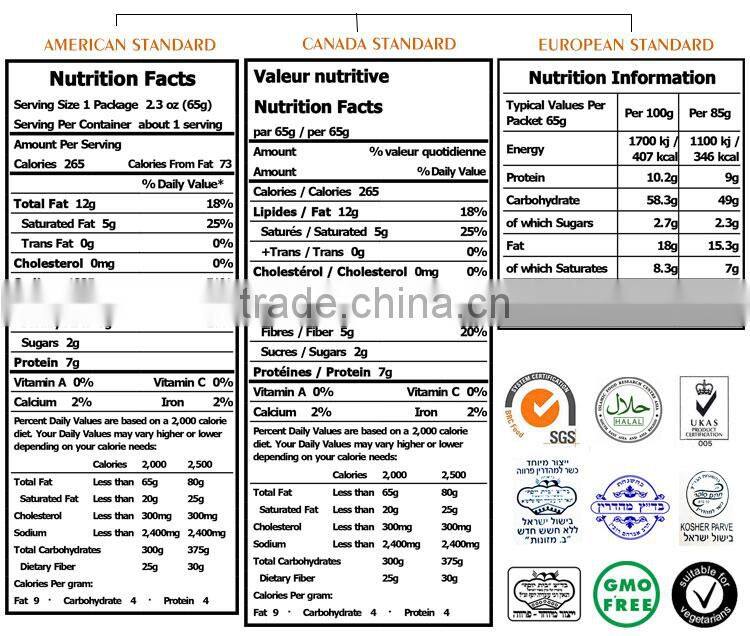 65g instant cup noodles ramen noodle