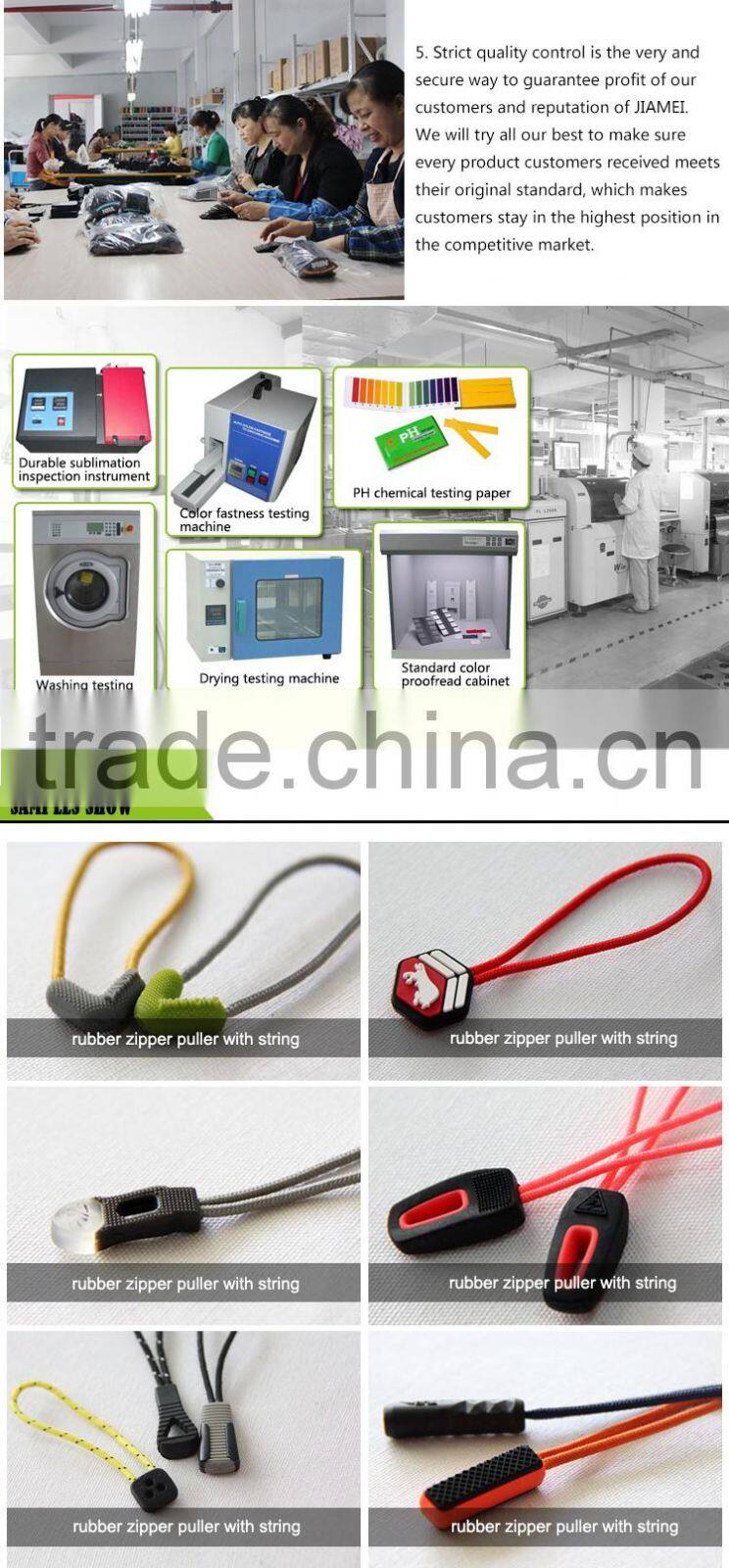 FREE SAMPLE!! Latest Fancy Different Types jacket puller zipper