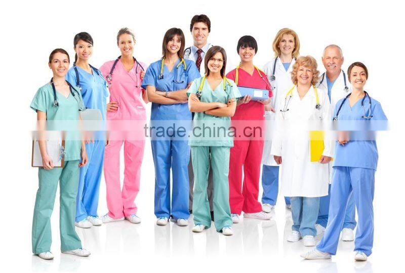 China direct factory,professional on custom uniform, fashionable new style designs nurse uniform