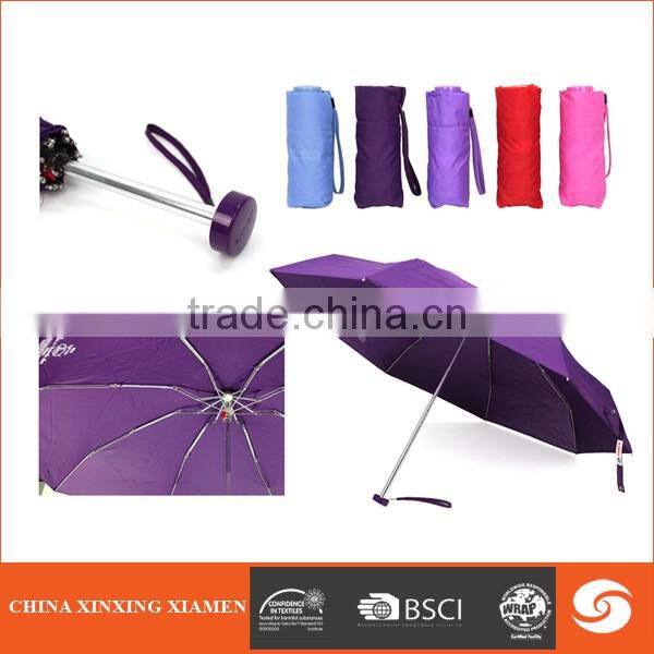2017 new style fasion promotional 5 fold umbrella