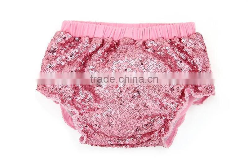 2017 Wholesale baby clothing baby bloomers girl sequin bloomers for kids baby fashion shorts