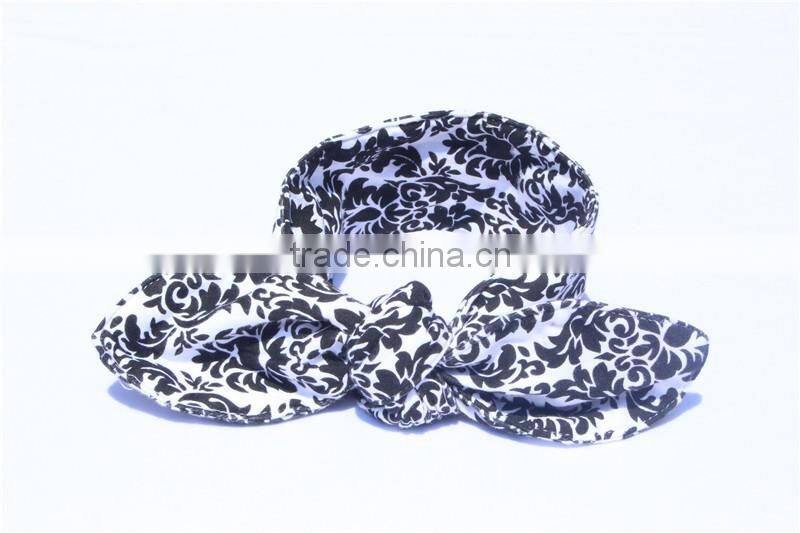 fancy top quality designer baby rabbit headbands made in china