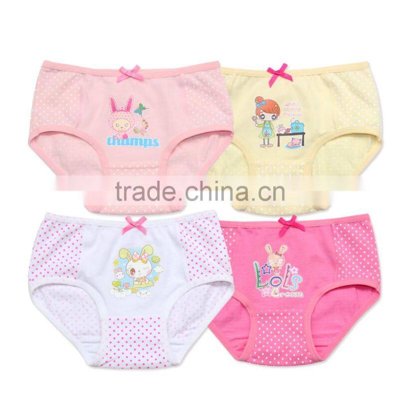 Girl's brief children underwear kid panties baby girls underwear