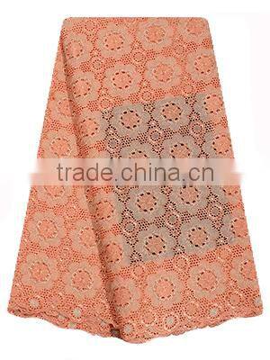 African Lace Fabrics Swiss Voile Lace With Stones Swiss Cotton Lace SL0426