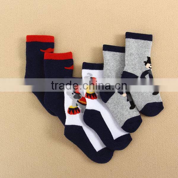 Kids Lastest Fashion Clothes from China Factory Cotton Infant Baby Boys Socks(1423604)