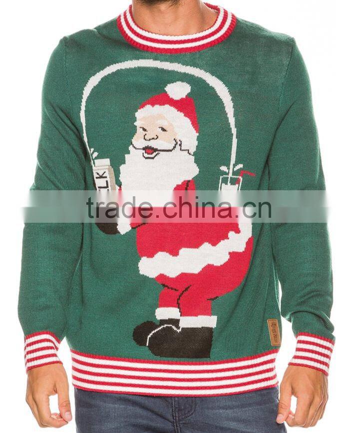 Good sale Jacquard adult ugly christmas sweater jumpers