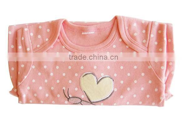 2017 Summer Newborn Baby Girl Clothes Baby Body Suit With Ruffle Short Sleeve Baby Girl Romper