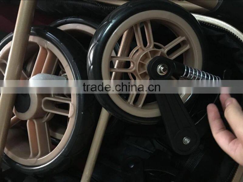 China baby stroller manufacturer 2017 new design high landscape and easy foldable baby pram /Baby Stroller 3 in 1