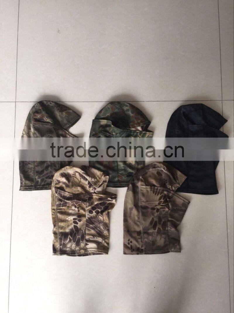 Fashion Hunting headcover 100% polyester fleece sport tactical military balaclava full face mask