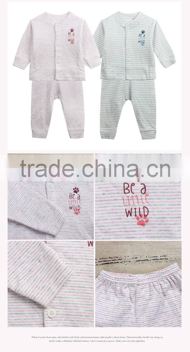 2017 latest design leisure long sleeve baby romper with high quality for winter and autumn