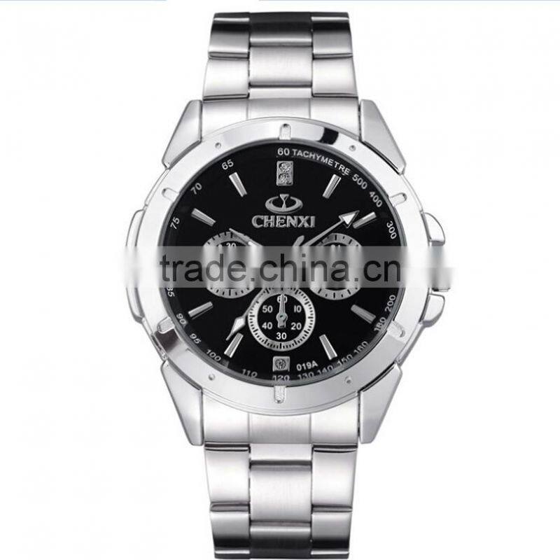 2016 Colorful Geneva Leather Casual Quartz Watch Student Wrist Watch