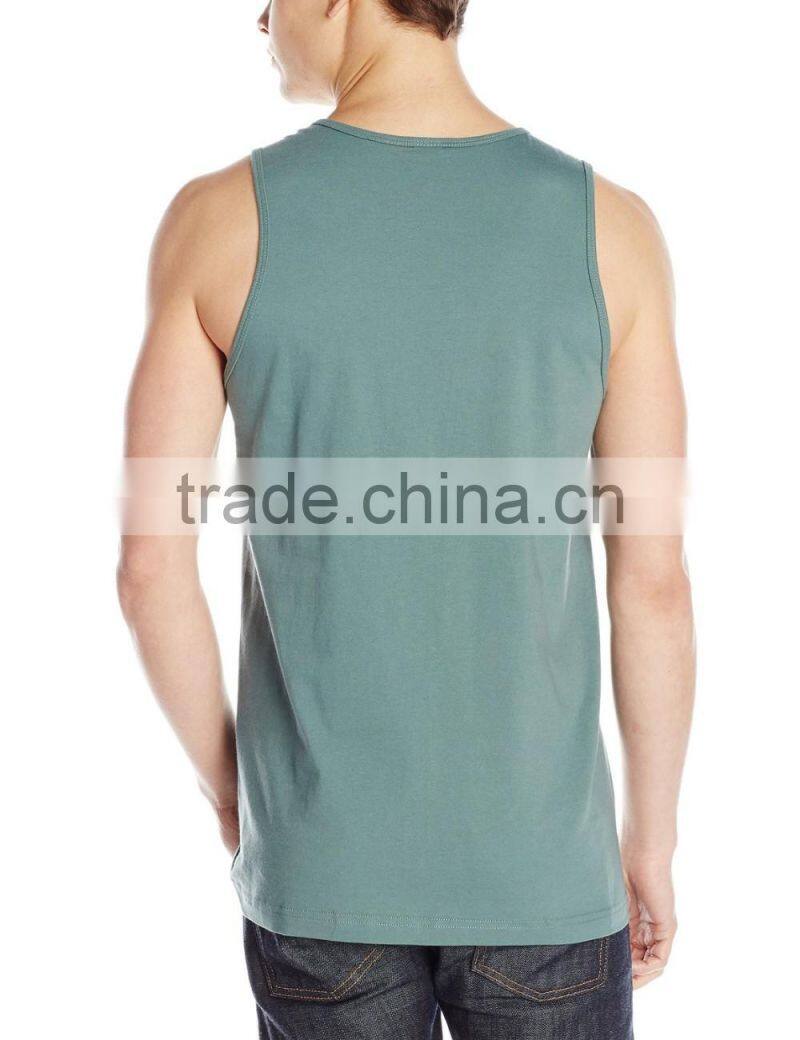 adults age group mens good quality oem service custom wholesale skull printing gym singlet/tank top