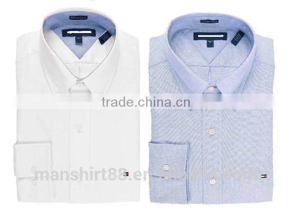 men's stylish long sleeve button down oxford dress shirt