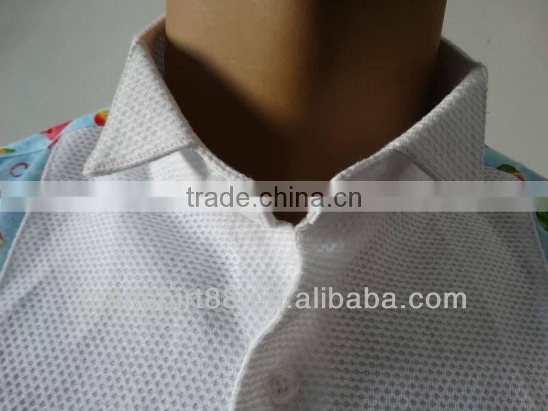 2017 superbly design fruit print french cuff washed marcella tuxedo shirt