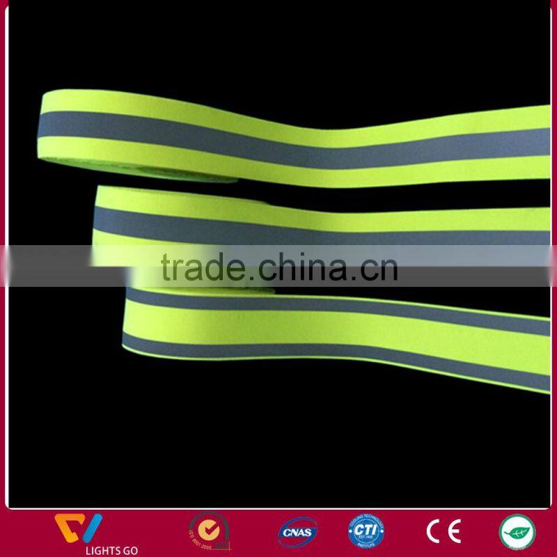 Fasion 2017 New Design Elastic Reflective Safety Webbing