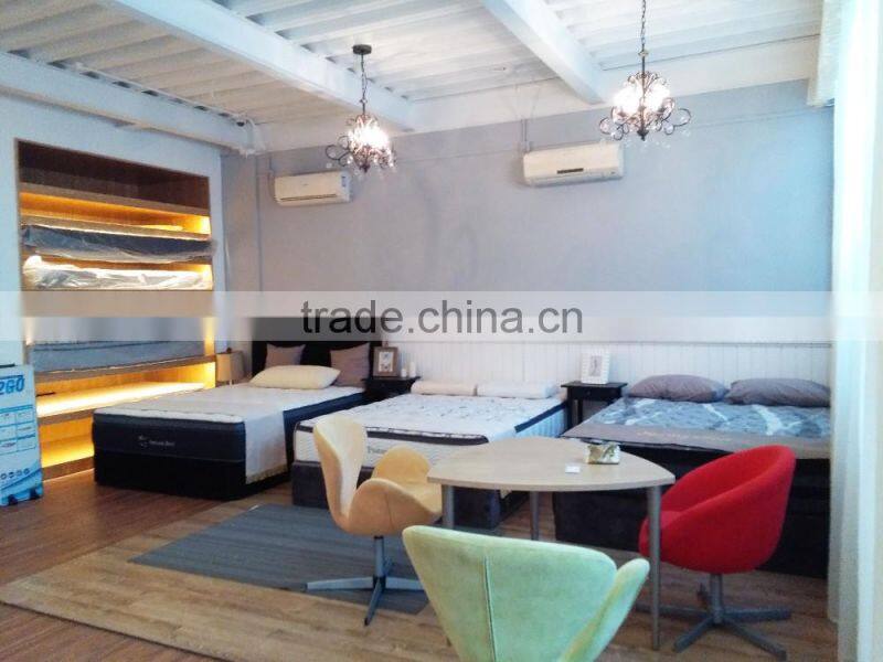 Folding foam medical bed mattress with waterproof cover