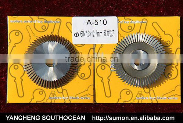 key duplicator, A-522 groove milling cutter use for key cutting machine