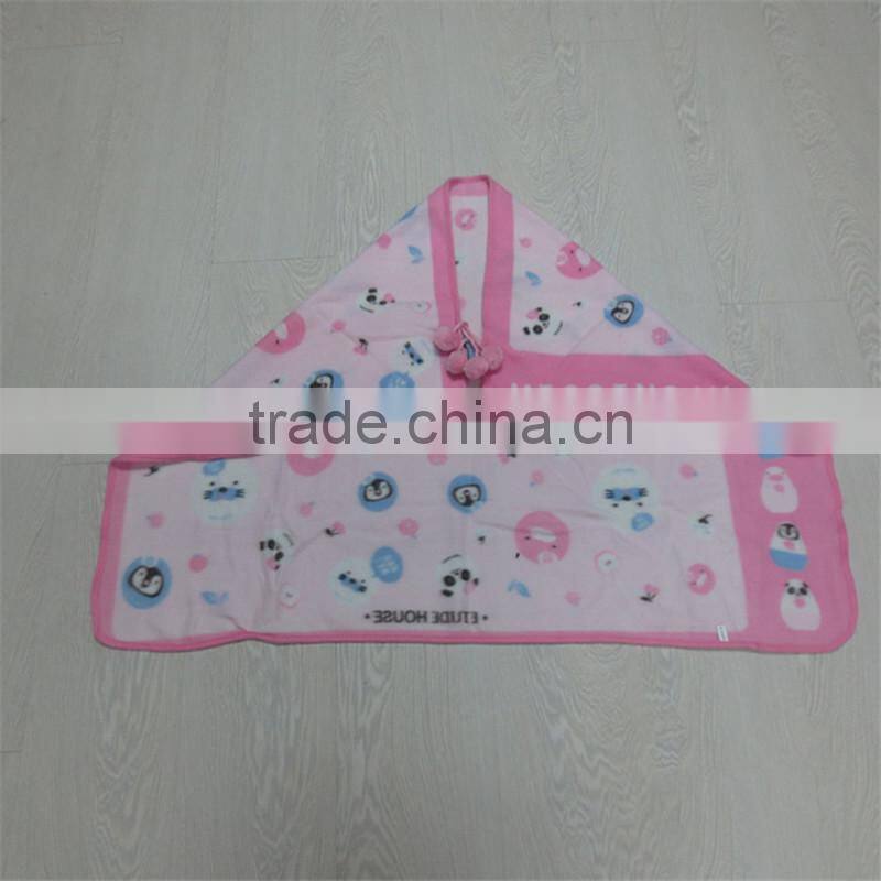 3D dinosaur shape plush baby blanket , wearable blanket, cartoon animal blanket