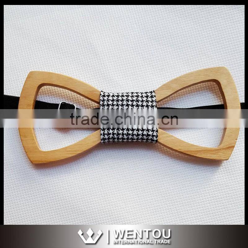 High Quality Fashion Men Wood Bow Tie