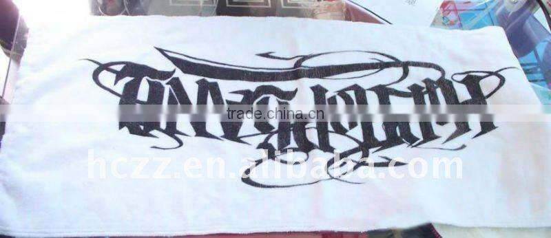 100% cotton peinting face towel