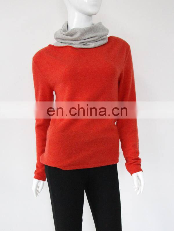 Anti-pilling black 100% Cashmere Long Coat with Fox FurHoody