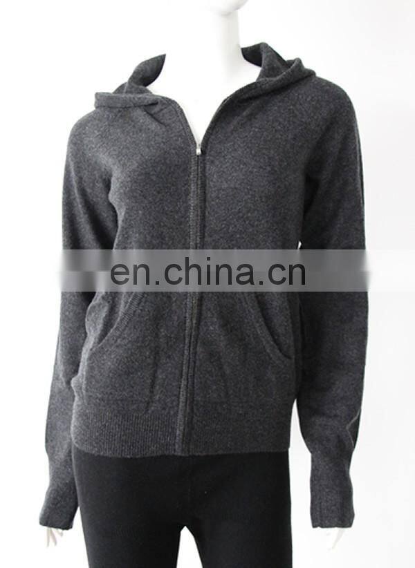 2017 sweater in hot selling 100% cashmere women's pullover hoodies sweater