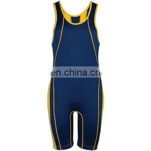 Oem sublimated Cool dry wrestling singlets