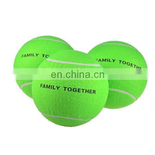 Double Color Felt Rubber Inflatable Gaint Tennis Ball