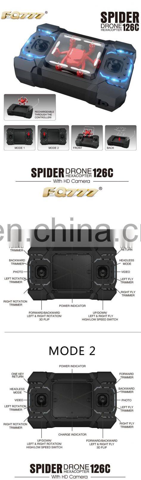 FQ777-126C 720P Pixel Drone Mini with Camera