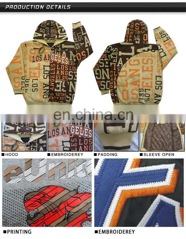 OEM/ODM windproof super warmth padding jacket coat wholesale custom high quality coat men