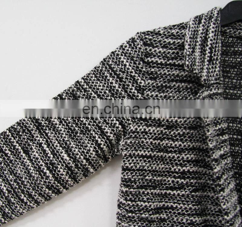 Innovative product cut and sew long coat for A button