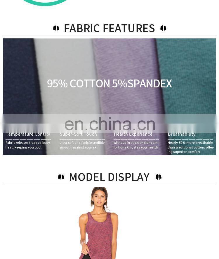 TANK TOP China wholesale womens custom sexy workout plain dry fit summer athletic sports running fitness yoga tank top in bulk