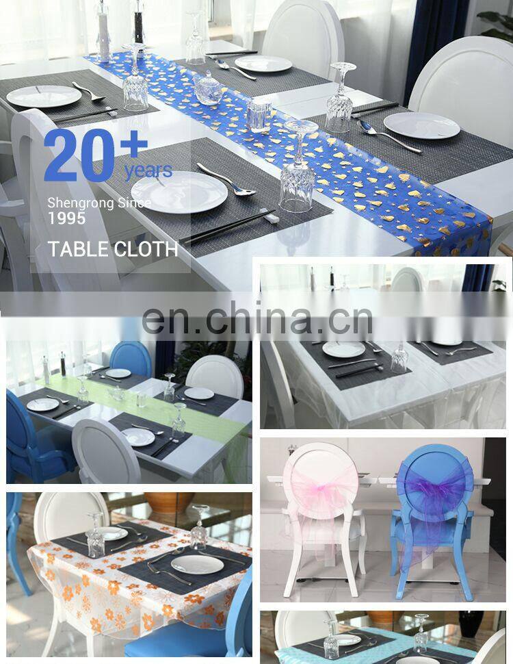 2015 Party Decorations Dinning Velvet Crochet Table Runner