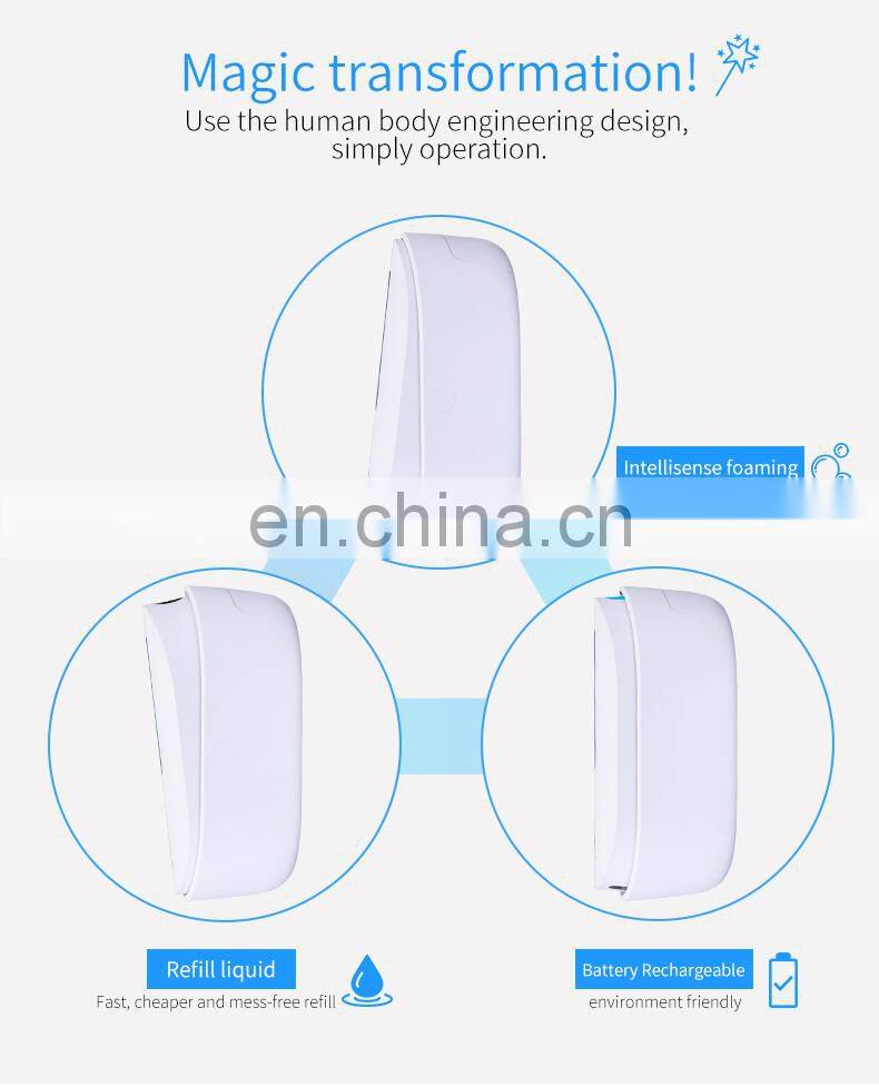 Sensor foam soap holder hand sanitizer dispenser