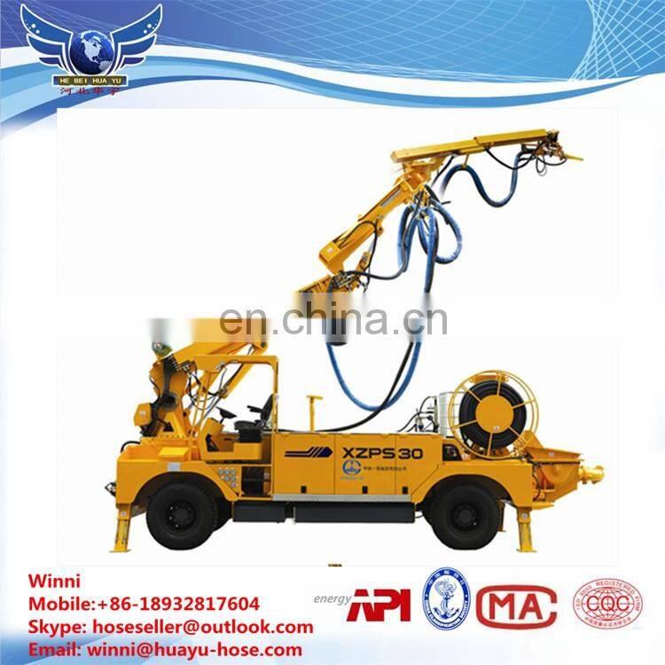 High wear resistant mortar pipe can be folded to bend and wear resistant performance of high ash unloading pipe