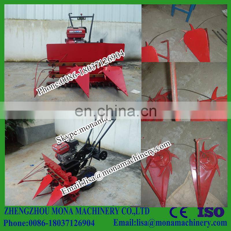 Mini type millet reaper agricultural equipment grass reaper