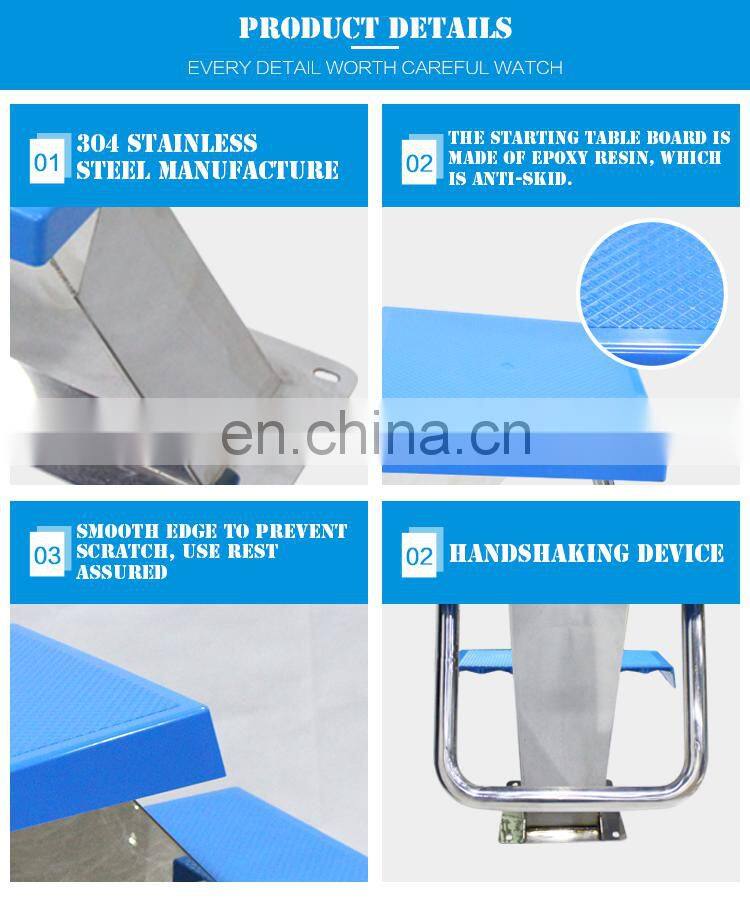 New Brand Water Faery Two Step Swimming Pool Jumping Starting Block