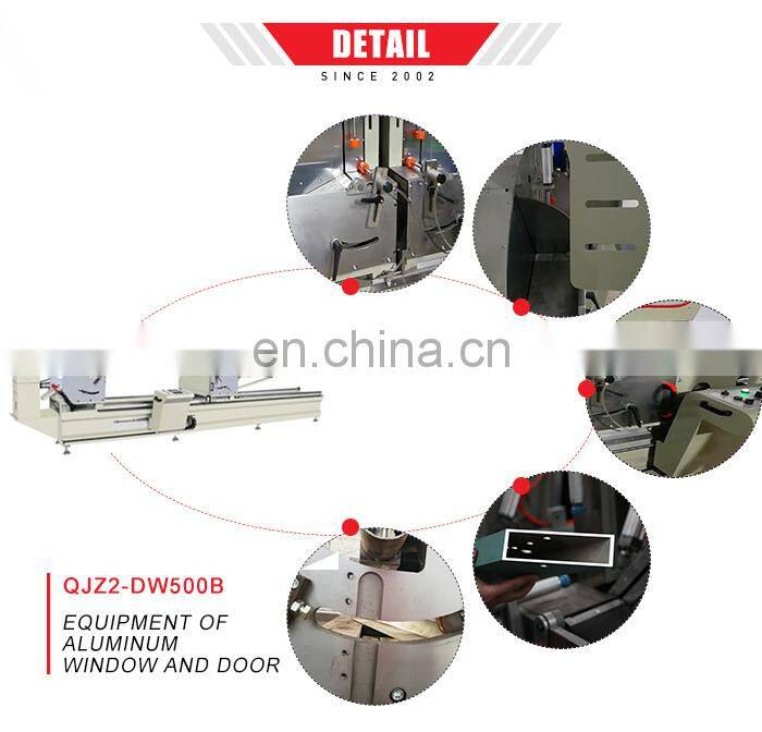 Aluminum double head mitre saw copy router