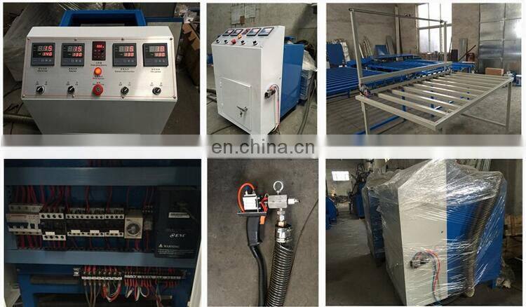 Jinan hot melt extruder double glazing for insulating glass machine
