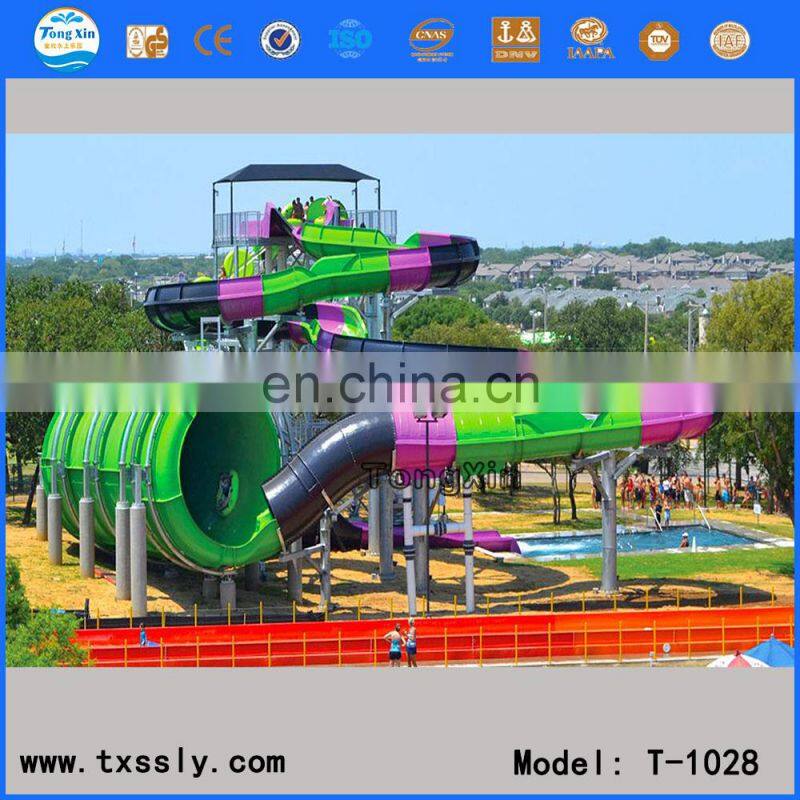 Exciting fiberglass slides factory price