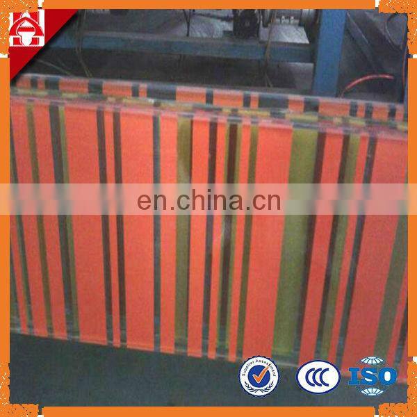 Print on Flat Glass , 5mm to 19mm Silkscreen Printed Tempered Glass