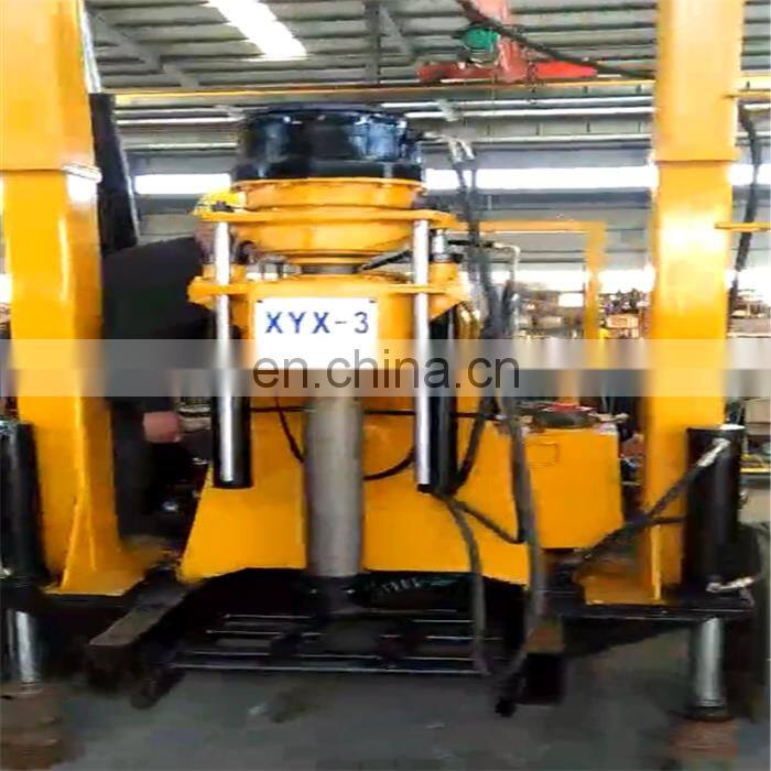 XYX-3 Diesel type 200m depth underground rotary bore water well drilling machine for sales