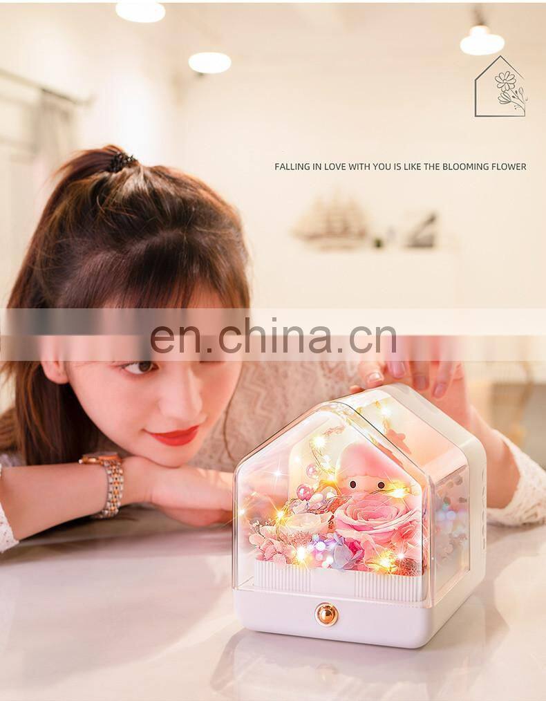 Creative home and party decoration lamp with bluetooth speaker birthday gifts night light for kids