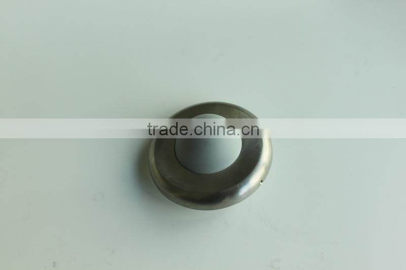 Round rubber glass shower door stopper