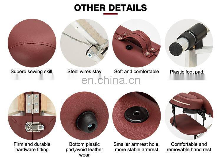 aluminum folding massage table Portable Massage Table Massage Bed foldable