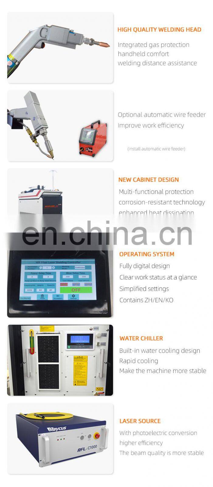 CNC handheld fiber laser welding machine for Metal Arc Welders
