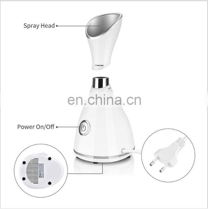 2021 Hot Sale Beauty Personal Care Face Steamer Sprayer Face with led light Humidifier Face steamers