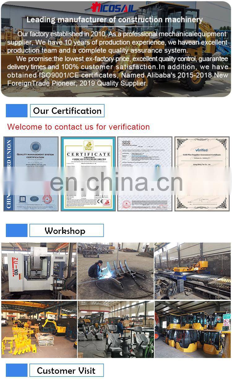 WZ20-28 2 ton Factory Price of Backhoe Loader China