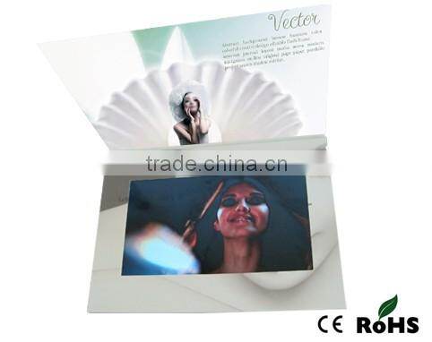 2015 Invitation Lcd Video Greeting Card