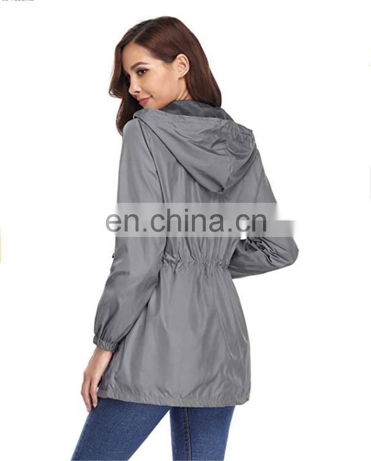 Wholesale custom brand womens jackets denim outdoor waterproof down jacket custom hoodies plus size coat